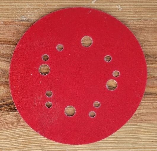 Sanding Disc with Hole Multiple Hole Patterns